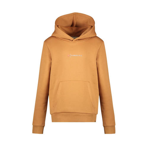 Cars hoodie NOEMI met tekst camel afbeelding