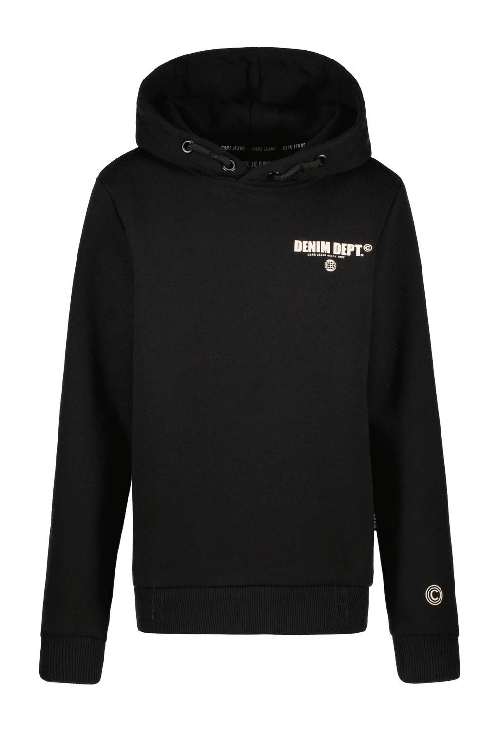 Cars hoodie LYNTON met printopdruk zwart