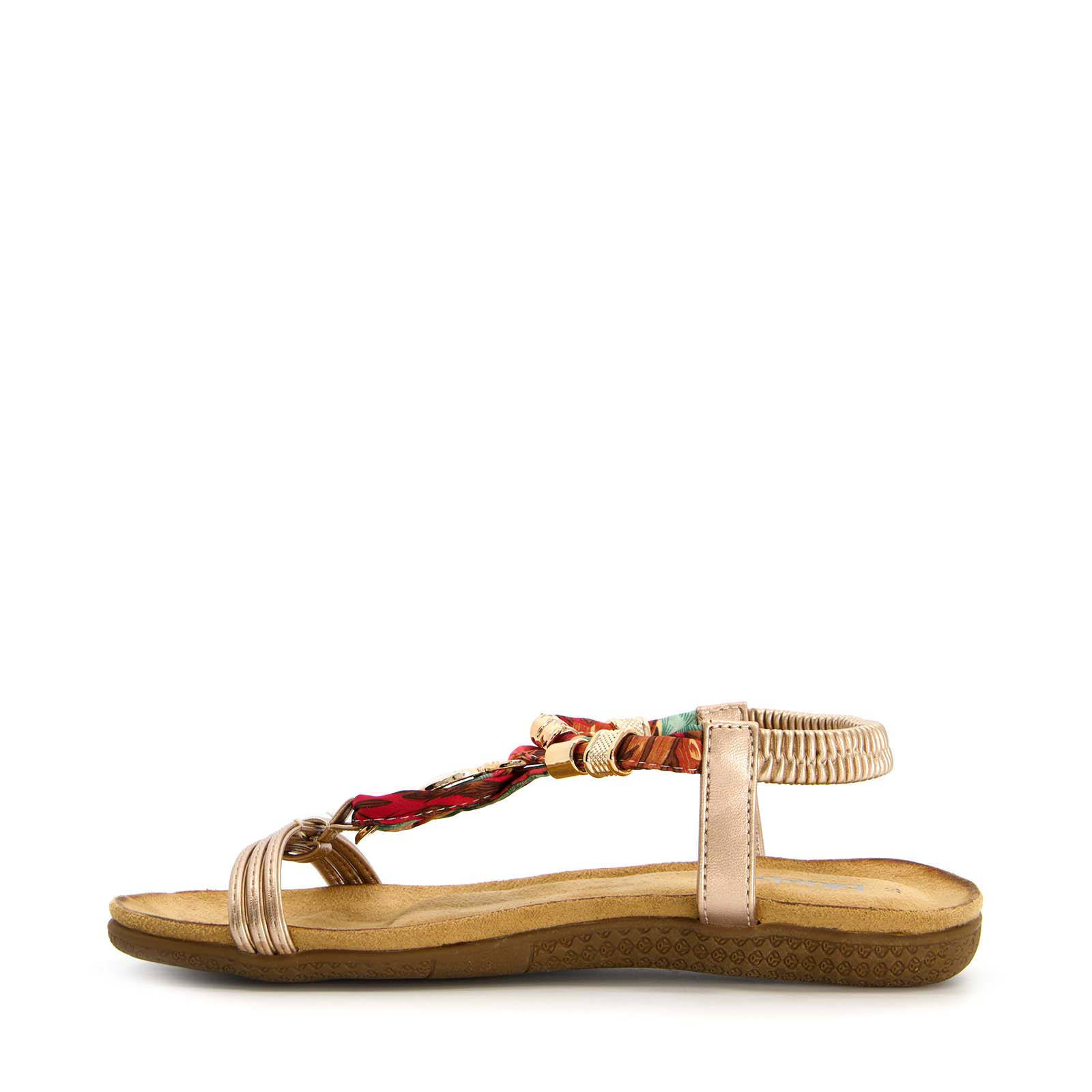 Scapino Blue Box sandalen goud | wehkamp
