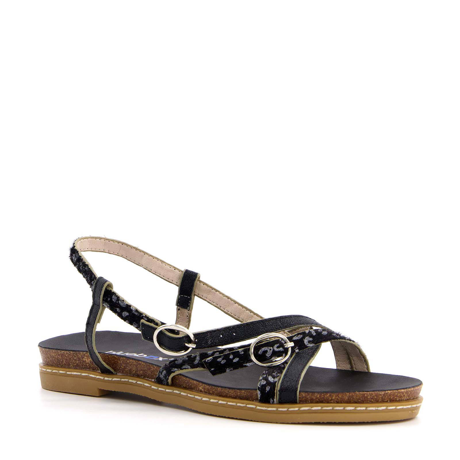 Scapino Blue Box sandalen zwart | wehkamp