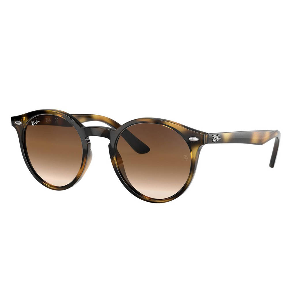 Ray-Ban Junior zonnebril 0RJ9064S met tortoise print bruin
