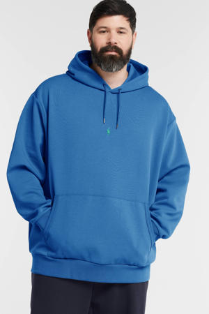 +size hoodie retreat blue