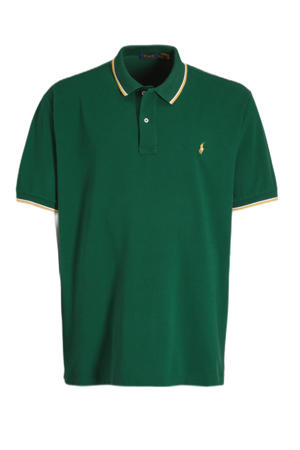 +size slim fit polo met contrastbies new forest