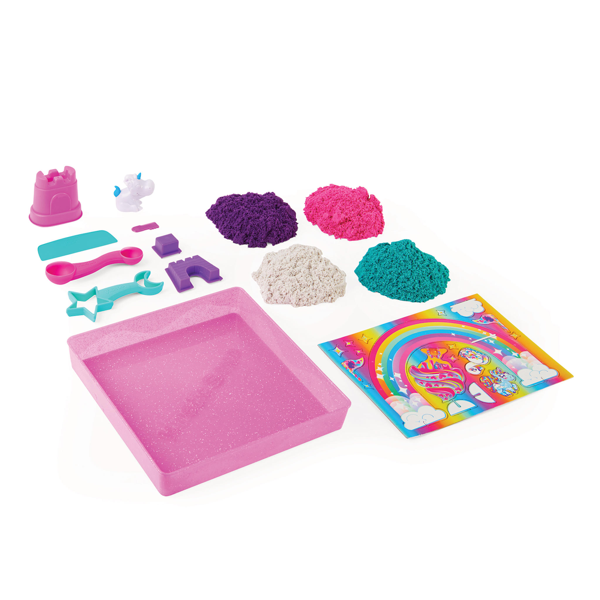 Kinetic Sand Kit Kinetic Sand Magic Sand Unicorn Patisserie Set