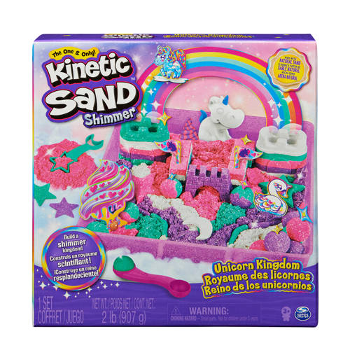 Kinetic Sand Unicorn Kingdom Playset afbeelding