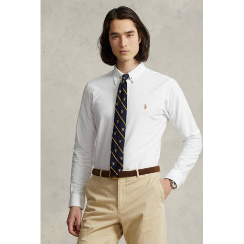 POLO Ralph Lauren custom fit overhemd white oxford afbeelding