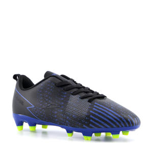   Jr. voetbalschoenen zwart/blauw