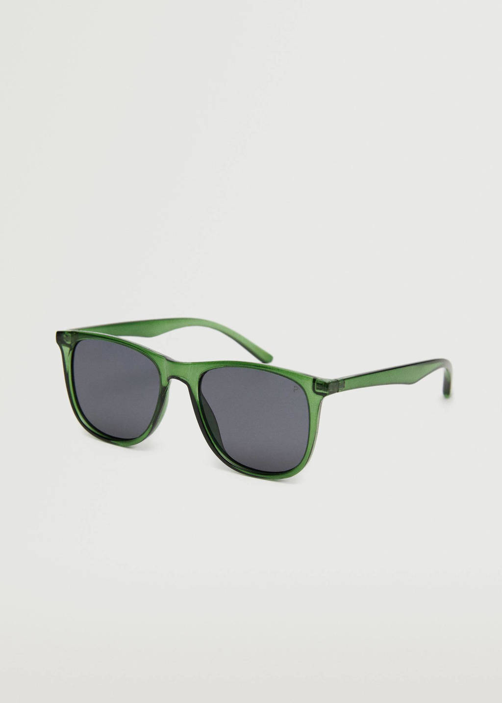 kroeg scheidsrechter wandelen Mango Man zonnebril transparant groen | wehkamp