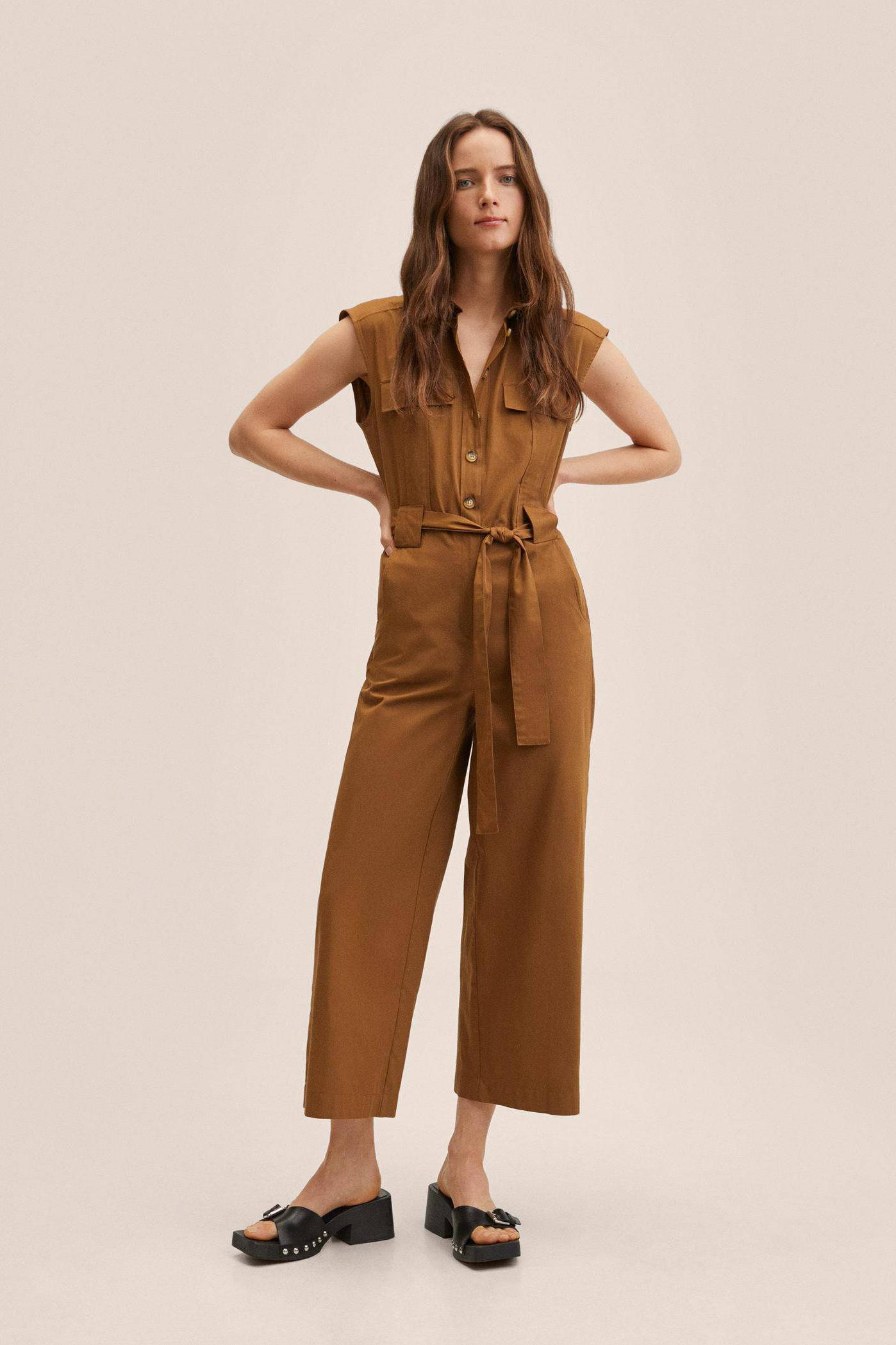 mango jumpsuit bruin