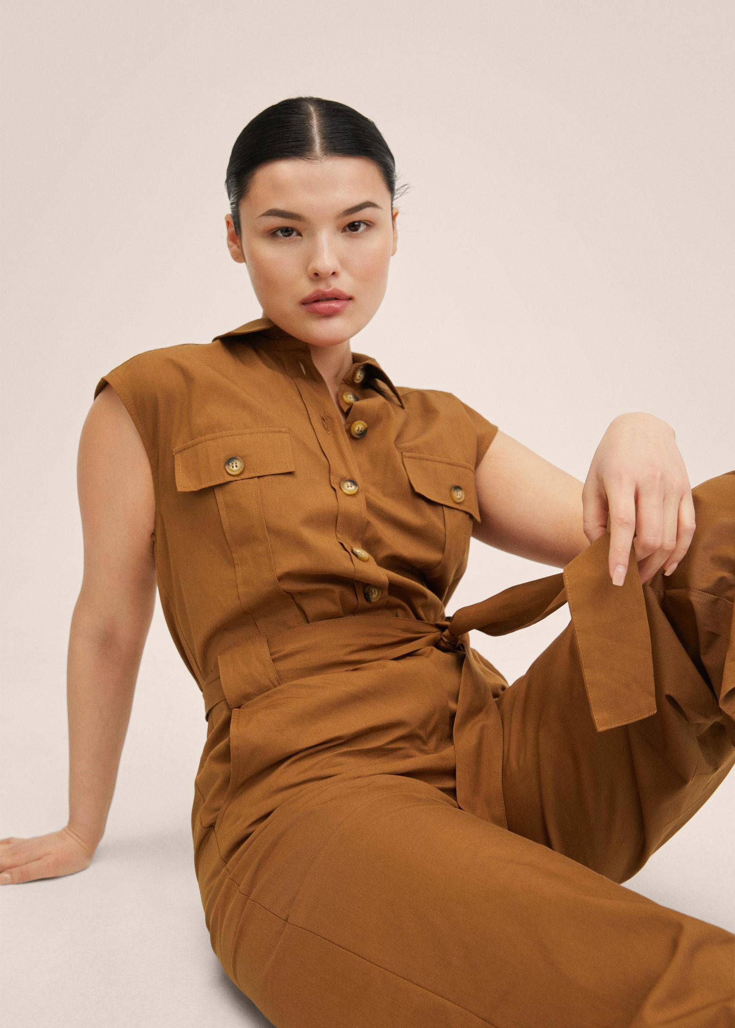 mango jumpsuit bruin