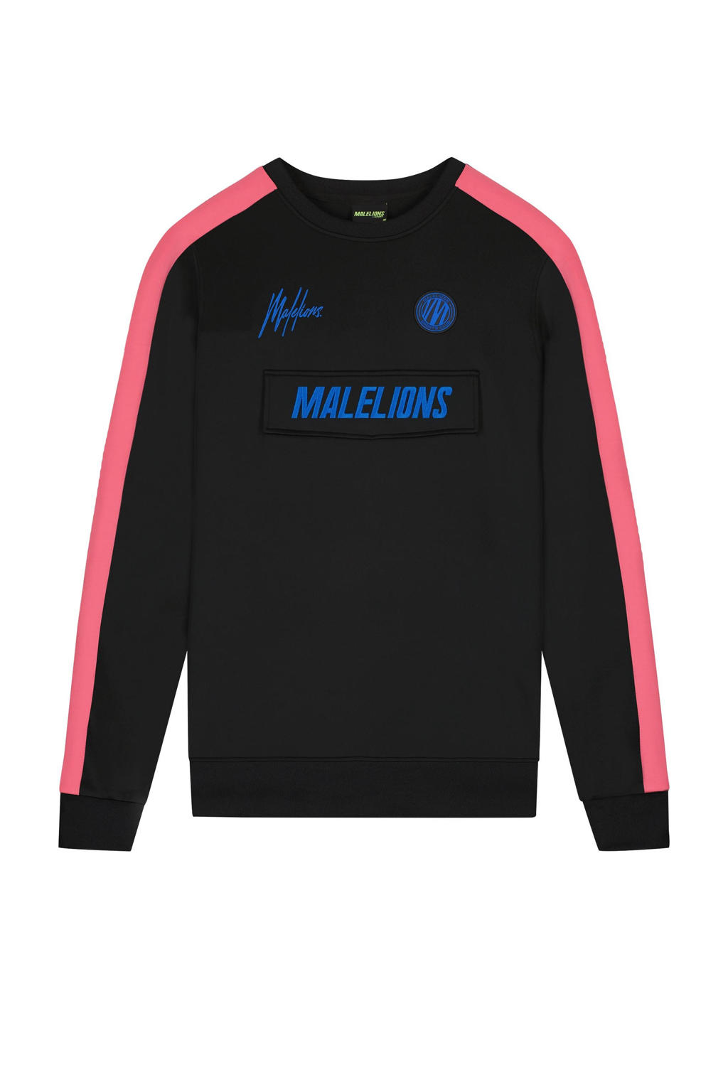 Malelions sweater zwart/roze
