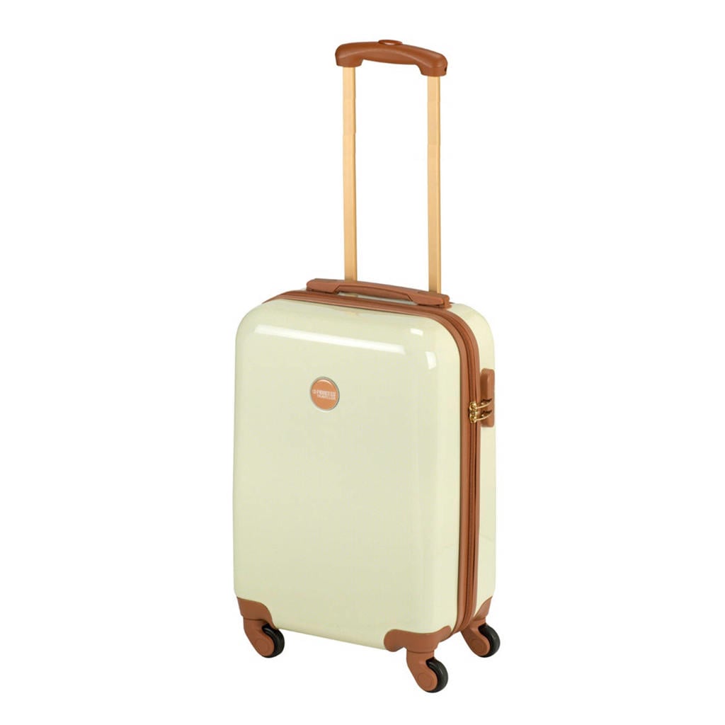 Princess Traveller trolley Trendy Dots 55 cm. beige