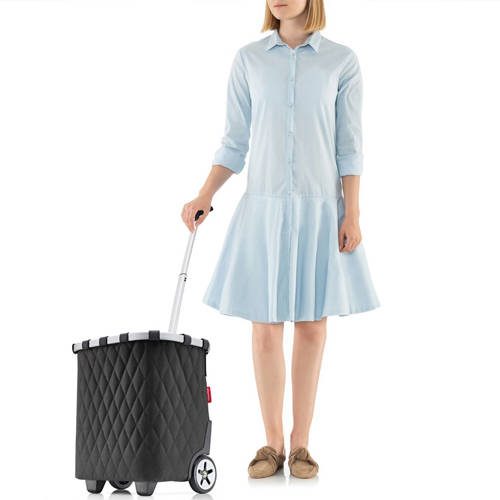 Reisenthel boodschappentrolley Shopping Carrycruiser twist grijs afbeelding