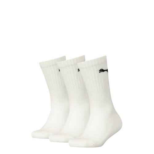 Puma sokken met logo - set van 3 wit afbeelding