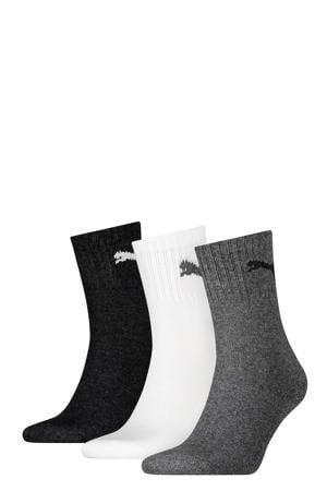 sokken met logo - set van 3 multi