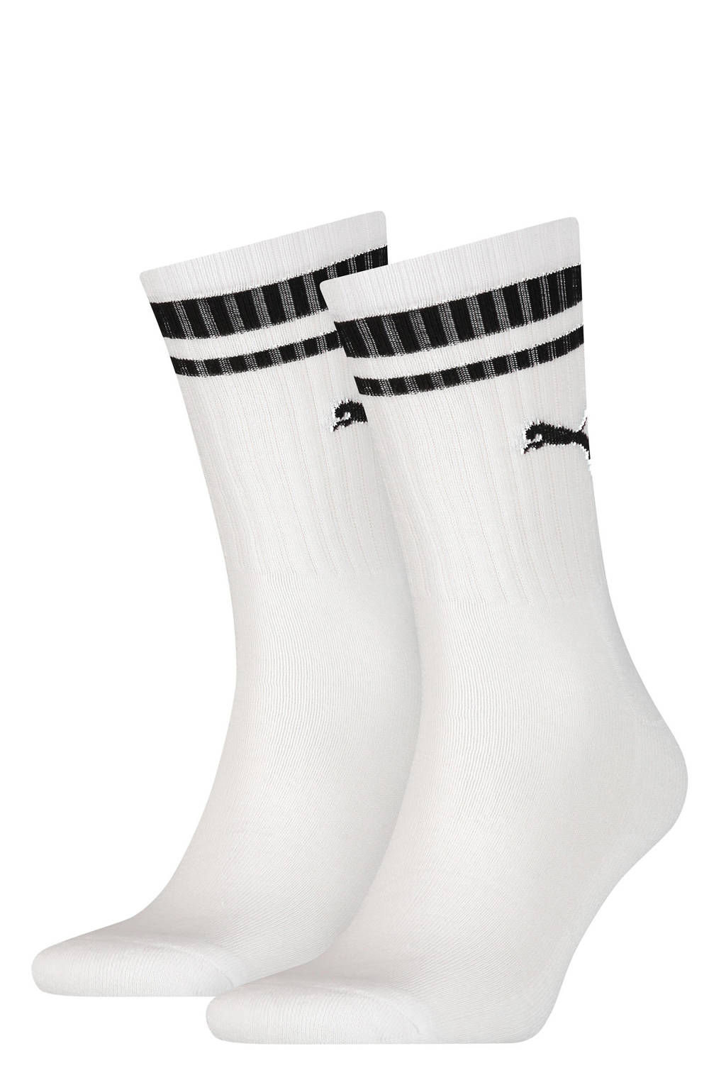 Puma sokken met logo - set van 2 wit