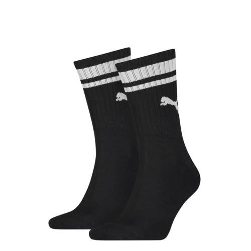 Puma sokken met logo - set van 2 zwart