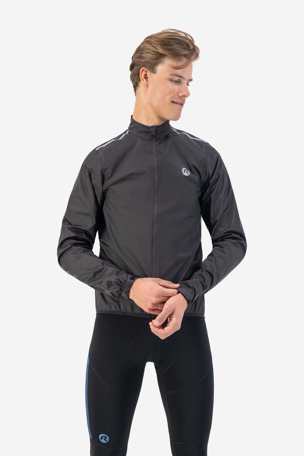 Rogelli fietsjack Core zwart
