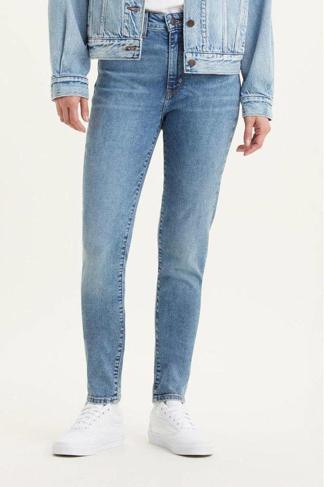 Sobriquette Keer terug munitie Levi's 721 high waist skinny jeans medium indigo worn in | wehkamp