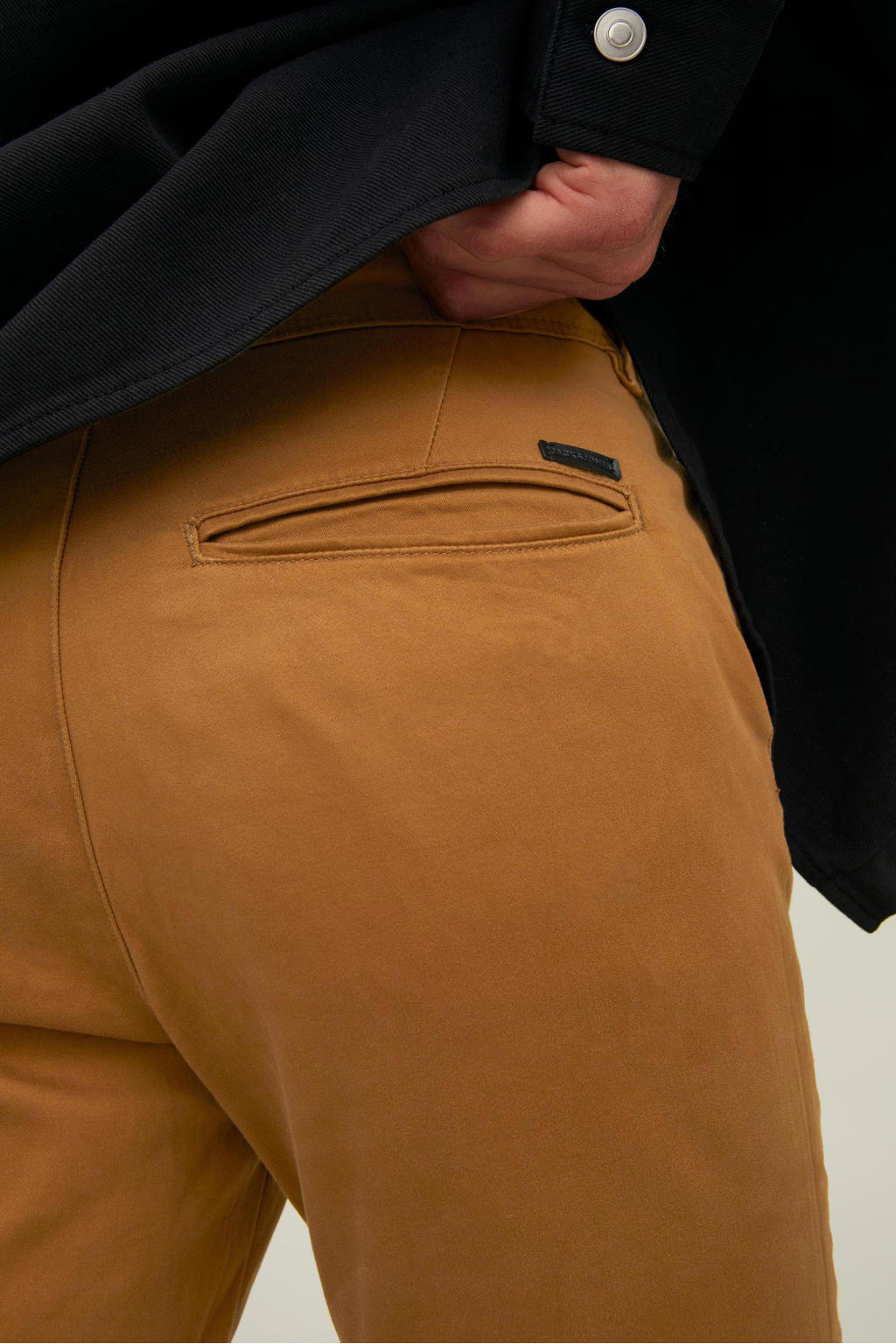 JACK & JONES Jpstmarco Jjbowie - Pantaloni Uomo In Tela, Modello Standard, Stile Casual Danese