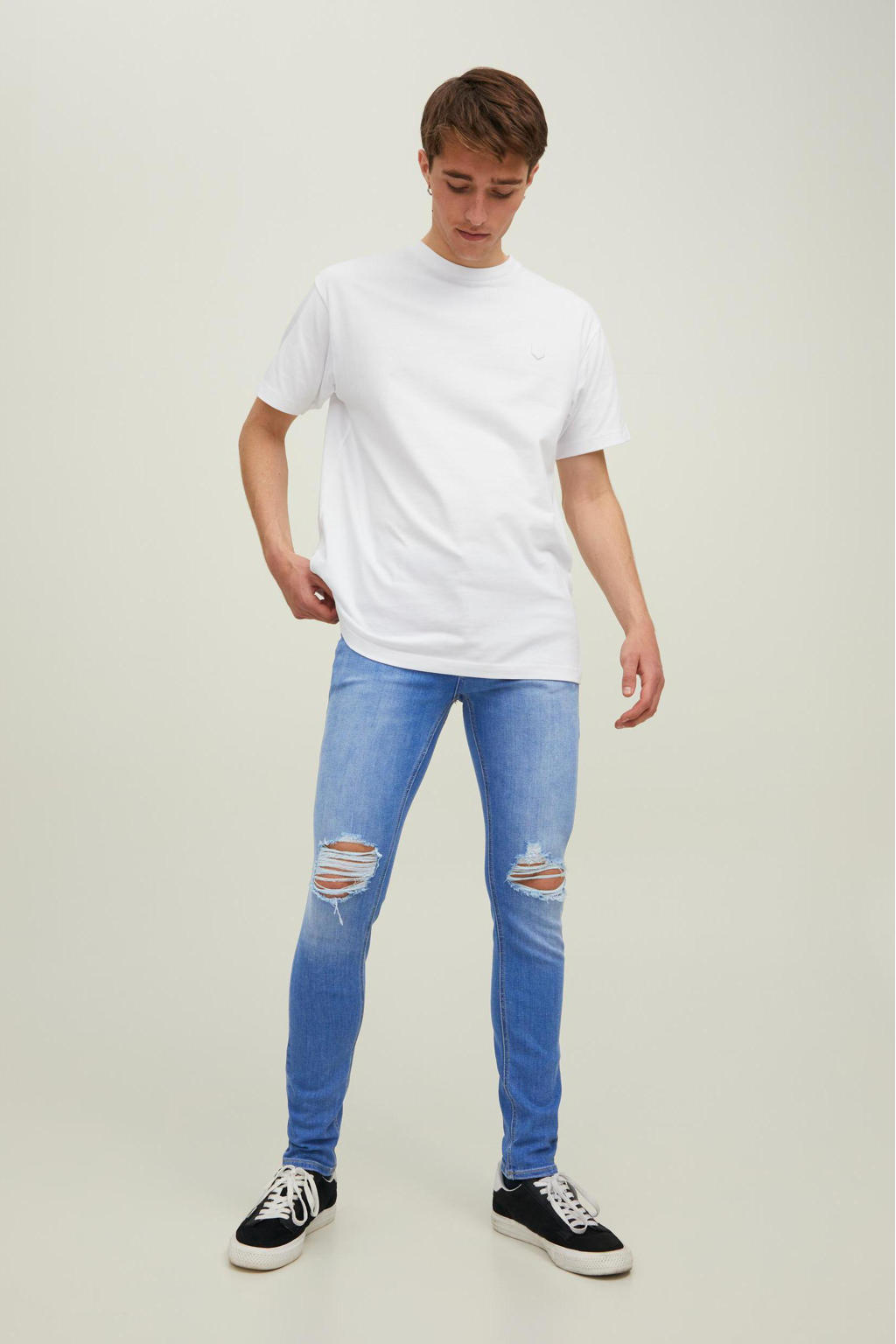 JACK & JONES JEANS INTELLIGENCE skinny jeans JJILIAM blue denim