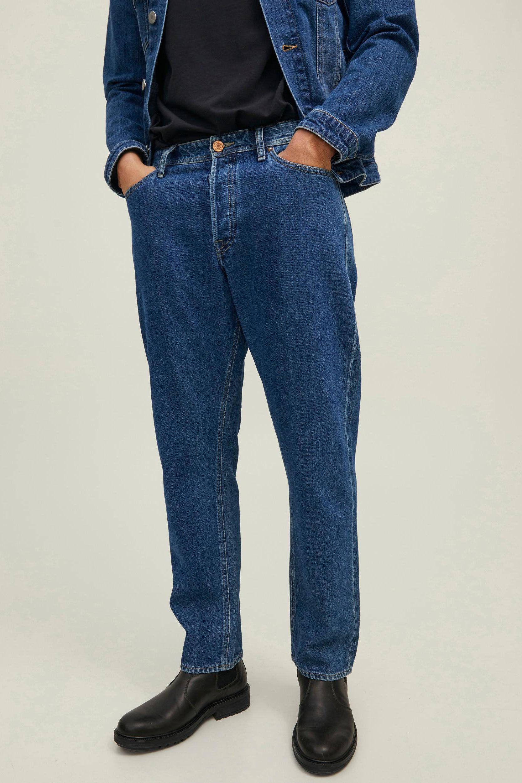 Springfield Basishemd Met Structuur in het Blauw voor heren Heren Kleding voor voor Jeans voor Relaxed en loose fit jeans 