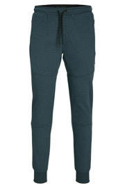 thumbnail: JACK & JONES PANTS STUDIO gemêleerde slim fit joggingbroek JJIWILL JJAIR orion blue melange