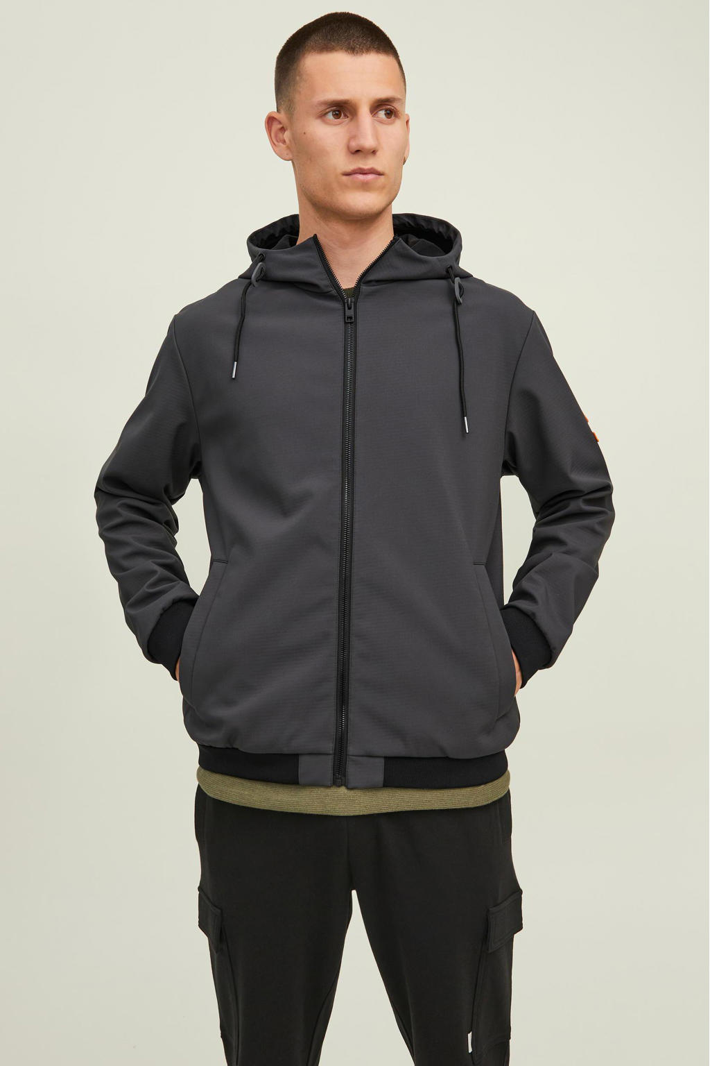 JACK & JONES CORE jas JCOCLASSIC asphalt wehkamp