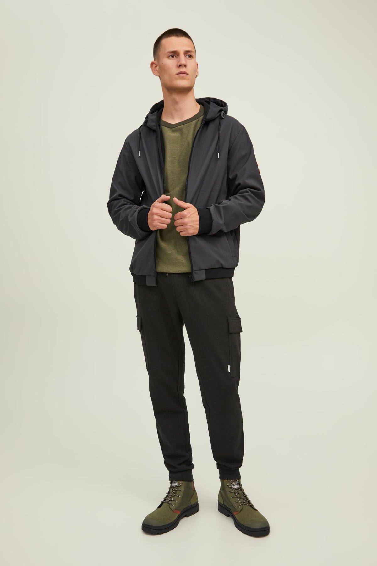 JACK & JONES CORE jas JCOCLASSIC asphalt wehkamp