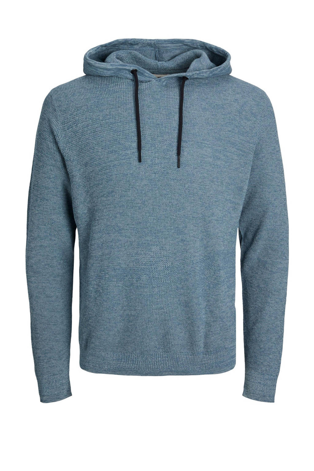 JACK & JONES CORE gebreide hoodie JCOCLASSIC WAFFLE KNIT trooper