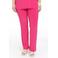 YOEK straight fit broek van travelstof DOLCE fuchsia