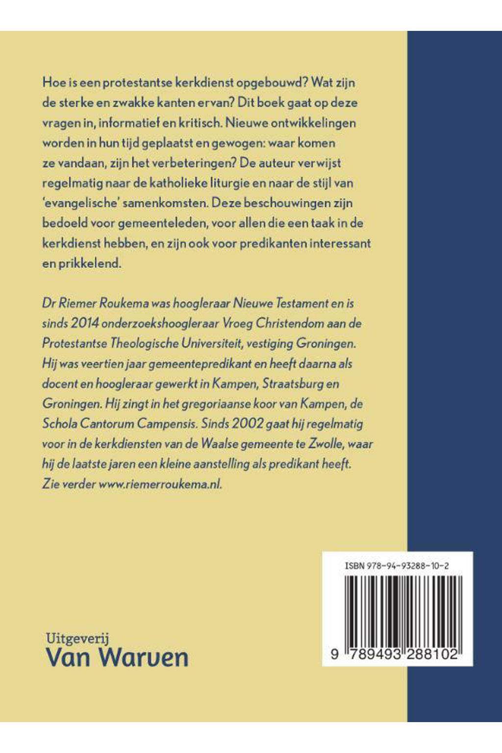 De Kerkdienst Riemer Roukema Riemer Roukema 's Zondags ga ik naar de kerk - of niet | wehkamp