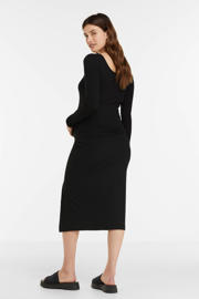 thumbnail: PIECES Maternity zwangerschapslongsleeve van katoen zwart