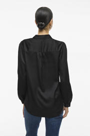 thumbnail: VILA blouse VIELLETTE  zwart