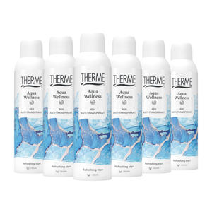 Aqua Wellness deodorant - 6 x 150 ml - voordeelverpakking