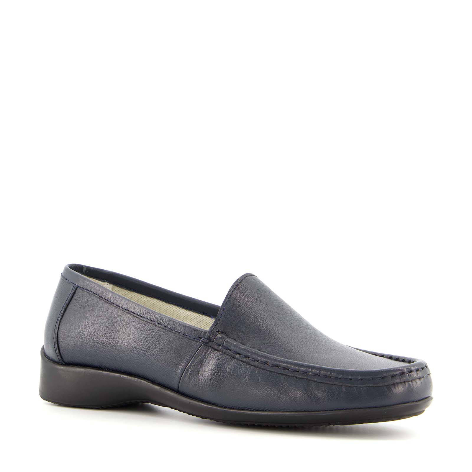 Dames Schoenen voor voor Platte schoenen voor Loafers en mocassins BRYAN Mocassins 4200 in het Zwart 