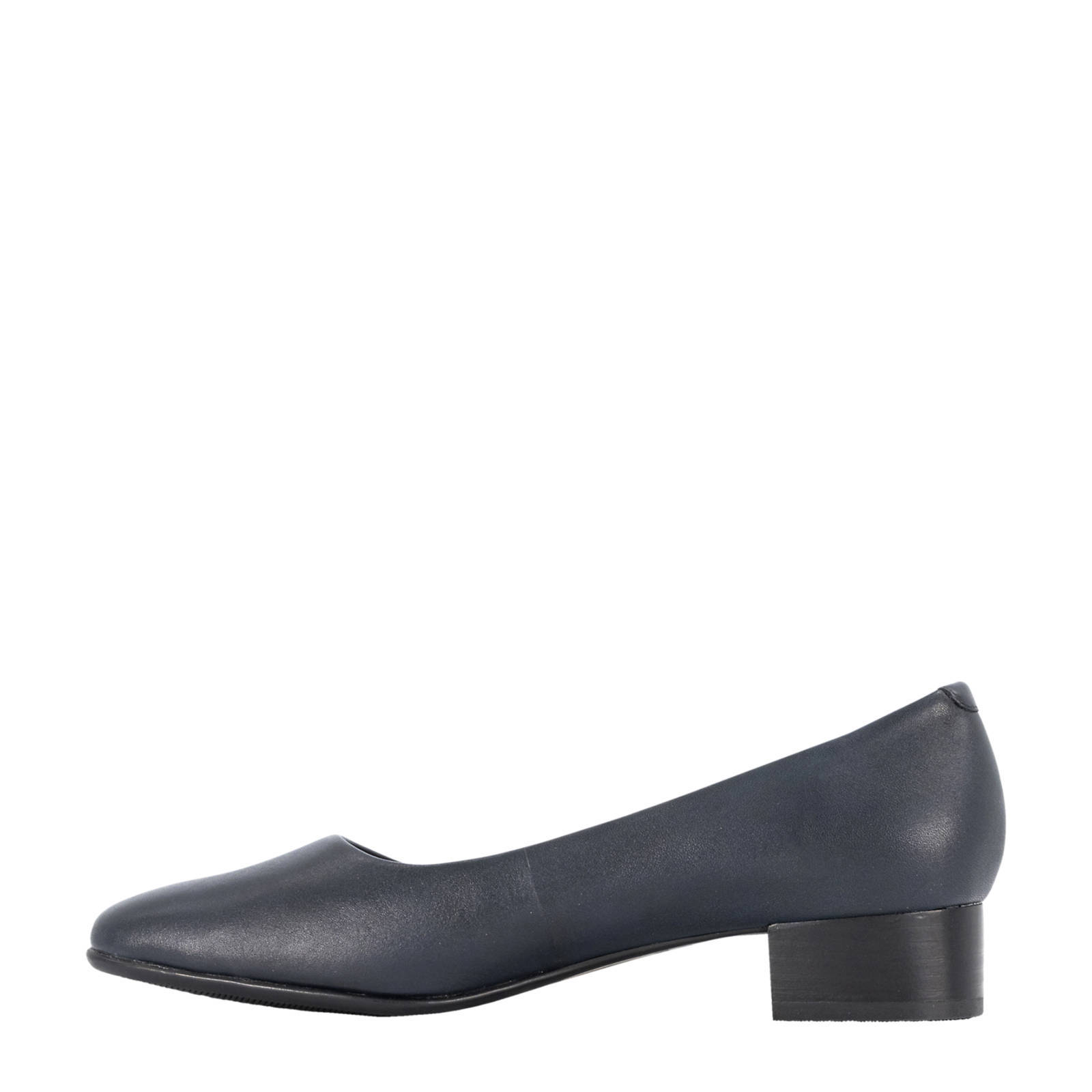 Medicus leren pumps donkerblauw | wehkamp