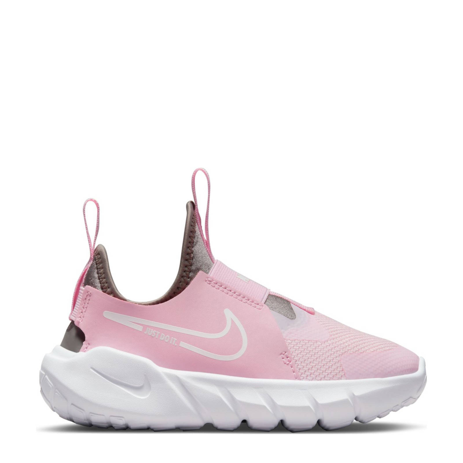 Nike Flex Runner 2 sneakers roze/wit/zilver | wehkamp