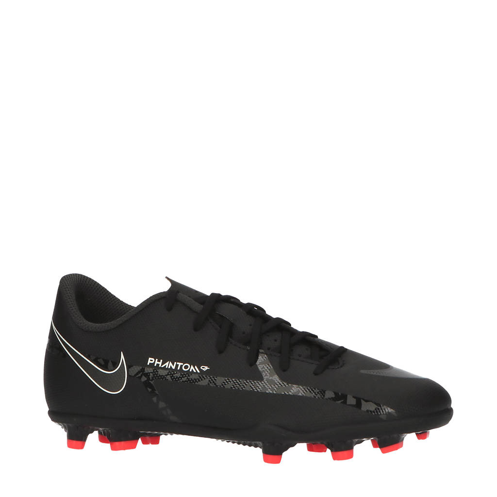 Nike Phantom GT2 Club FG/MG Jr. voetbalschoenen zwart/wit/rood
