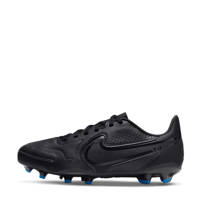 Nike Tiempo Legend  9 Club MG Jr. voetbalschoenen zwart/wit/blauw