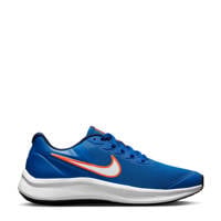 Nike Star Runner  3 sneakers kobaltblauw/wit/oranje