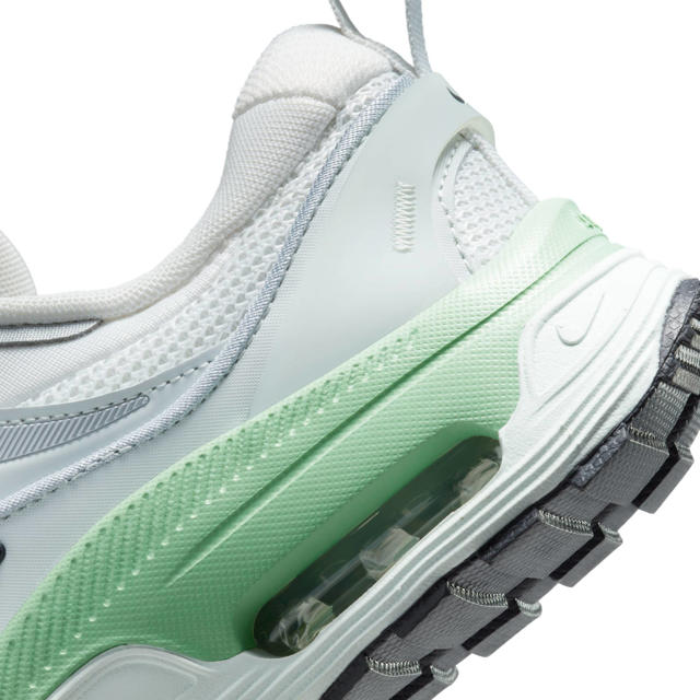 Augment deelnemer vloeiend Nike Air Max Bliss sneakers wit/zilver/lichtgroen | wehkamp