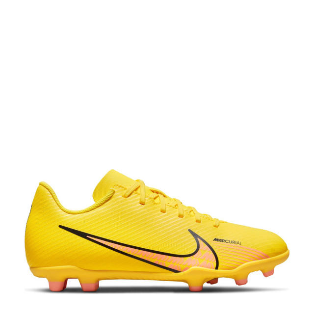 Nike Mercurial Vapor 15 club Jr. voetbalschoenen geel/oranje/zwart | wehkamp