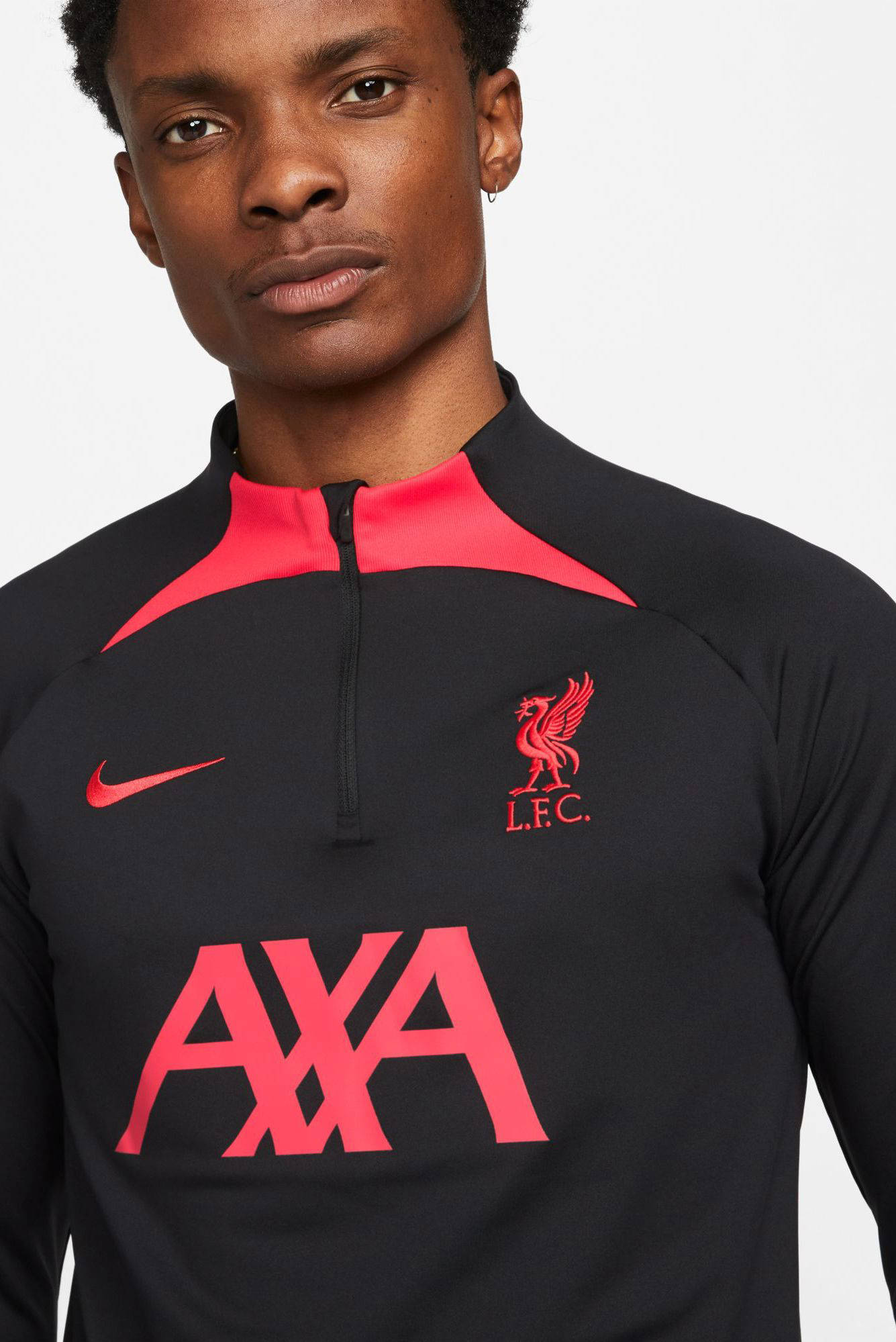 Nike Liverpool FC voetbalshirt zwart | wehkamp