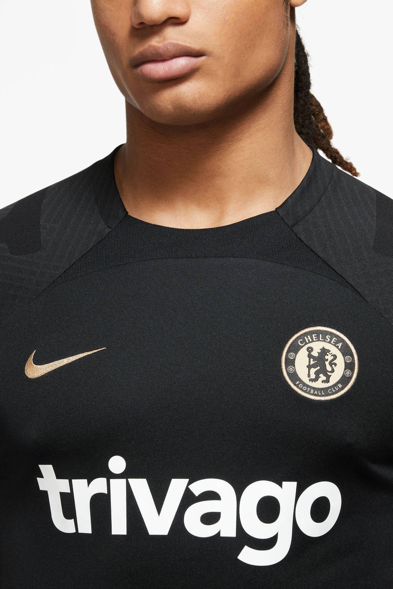 Nike Senior Chelsea FC voetbalshirt zwart | wehkamp