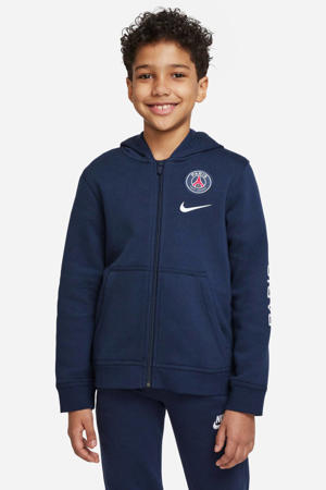 Junior Paris Saint Germain sportvest donkerblauw