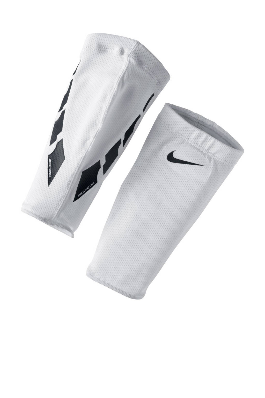 Nike Senior scheenbeschermers Guard Lock Elite SLV wit/zwart