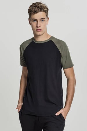 T-shirt black/olive