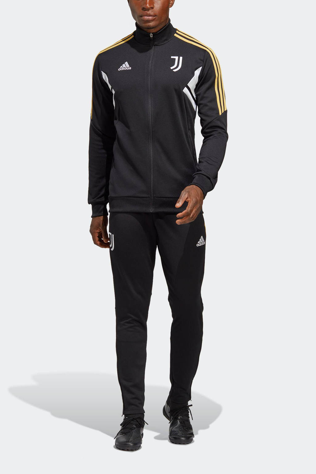 adidas Senior Juventus FC trainingspak zwart | wehkamp