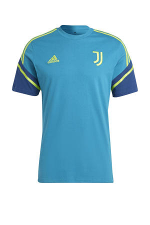 Senior Juventus FC voetbalshirt training blauw